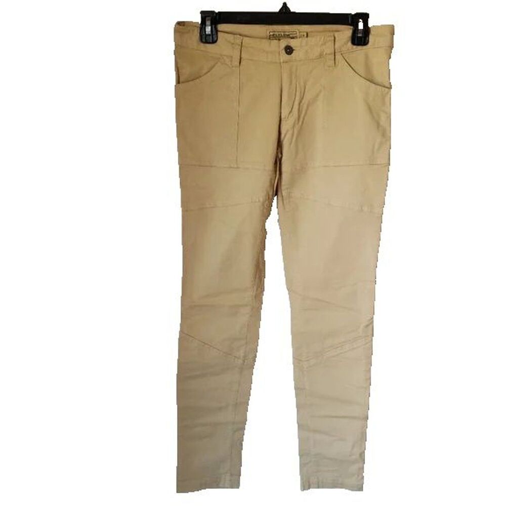 Flylow Women's Tan Khaki Skinny Jegging Pants Size 26